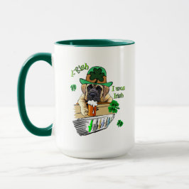 イングリッシュマスティフSt patricks マグカップ