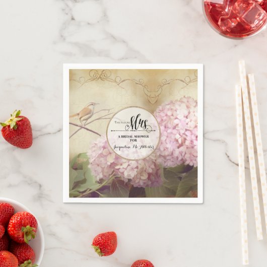 イングリッシュマナーハウスアジランジェアブライダル披露宴 スタンダードカクテルナプキン (インサイチュ)