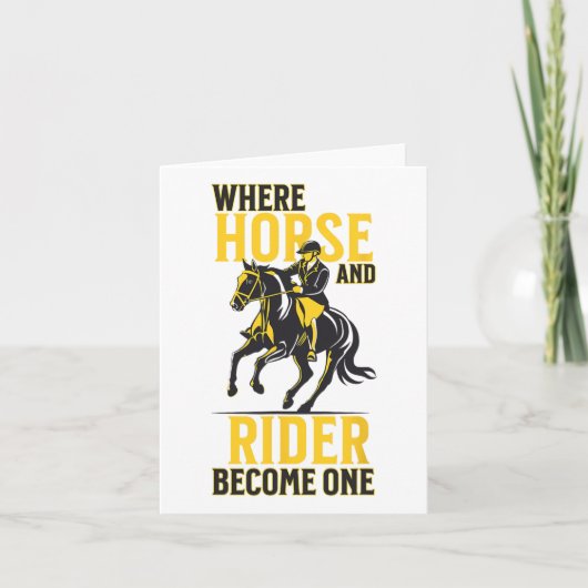 イングリッシュライディングエクスおもしろいエストリアンことわざホーススポーツ カード (正面)