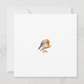 イングリッシュロビンバード サンキューカード (裏面)