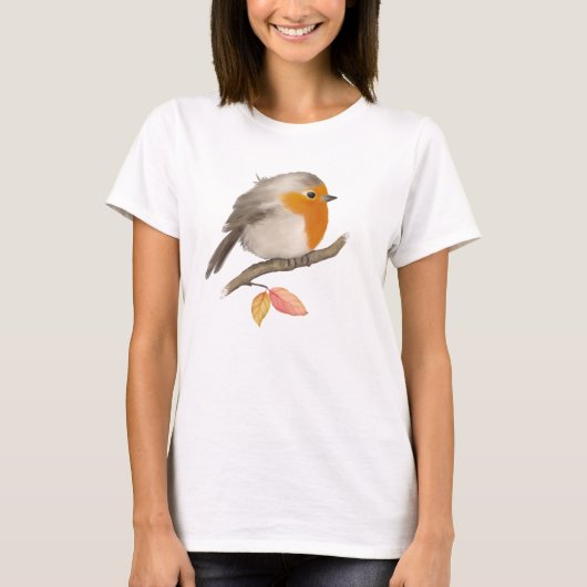 イングリッシュロビンバード Tシャツ (正面)