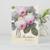 イングリッシュローズ引退パーティーカスタム 招待状 (スタンド正面)