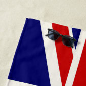 イングリッシュ王室のライオンモノグラムビーチタオル ビーチタオル (インサイチュ)