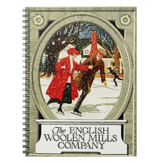 イングリッシュ・ウーレン・ミルズ・カンパニー ノートブック (正面)
