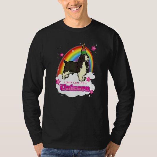 イングリッシュ・スプリンガー・スパニエル犬種 3 Tシャツ (正面)