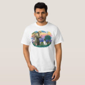 イングリッシュ・スプリンガー・スパニエル Tシャツ (正面フル)