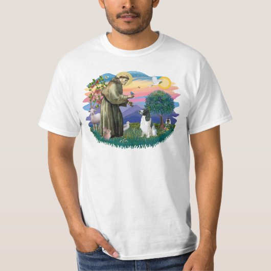 イングリッシュ・スプリンガー・スパニエル Tシャツ (正面)