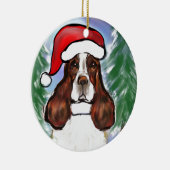 イングリッシュ・スリンガー犬 セラミックオーナメント (右)