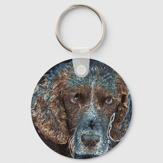 イングリッシュ・スリンガー キーホルダー (正面)