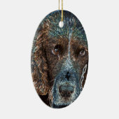 イングリッシュ・スリンガー セラミックオーナメント (右)