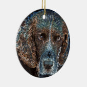 イングリッシュ・スリンガー セラミックオーナメント (右)