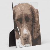 イングリッシュ・スリンガー フォトプラーク (側面)