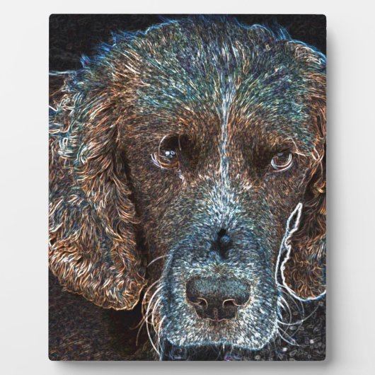 イングリッシュ・スリンガー フォトプラーク (正面)