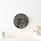 イングリッシュ・スリンガー ラウンド壁時計 (ホーム)