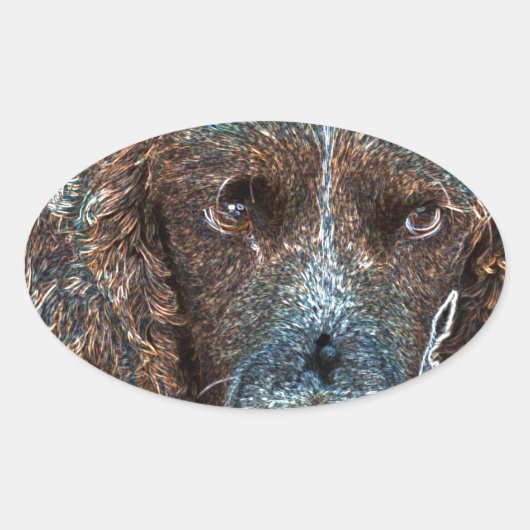 イングリッシュ・スリンガー 楕円形シール (正面)