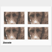 イングリッシュ・スリンガー 長方形シール (シート)