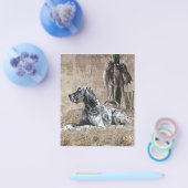 イングリッシュ・セッター , キジ狩り  タペストリー・ポスター チラシ (シングル)