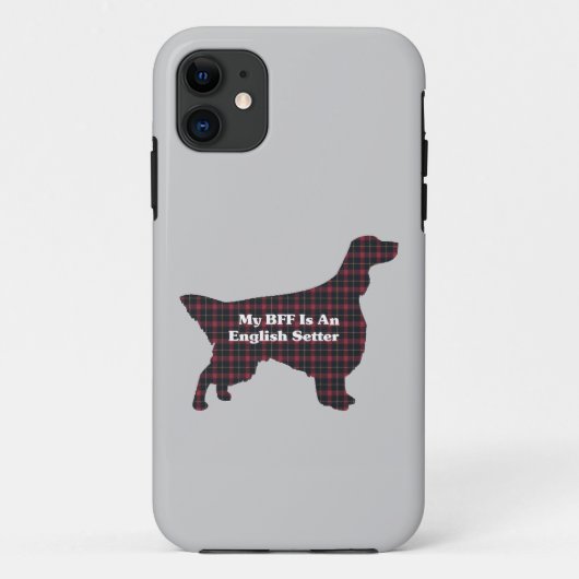 イングリッシュ・セッター BFF Case-Mate iPhoneケース (裏面)