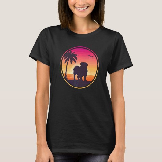 イングリッシュ・ブルドッグの犬種 24 Tシャツ (正面)
