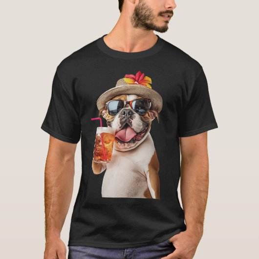 イングリッシュ・ブルドッグ Tシャツ (正面)