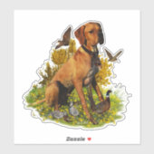 イングリッシュ・ポインター、鳥猟 シール (シート)