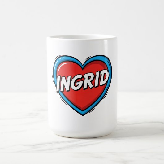 イングリッドを愛して コーヒーマグカップ (中央)