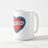 イングリッドを愛して コーヒーマグカップ (正面右)