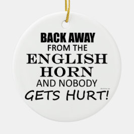 イングリッ遠くにグホーンから戻る セラミックオーナメント