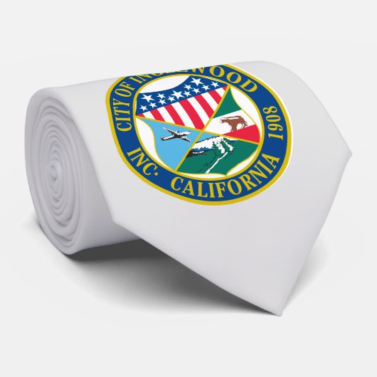 イングルウッドカリフォルニアシティシール ネクタイ (ロール)
