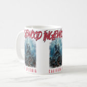 イングルウッドカリフォルニア コーヒーマグカップ (正面左)