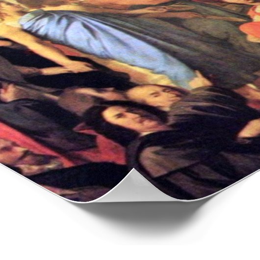 イングレスジャンオーガストドミニクによるホメロスのアポトーシス ポスター (角)