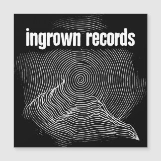 イングロウン型ウッドカットマグネット マグネット招待状