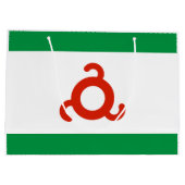 イングーシェティアの旗 ラージペーパーバッグ (裏面)