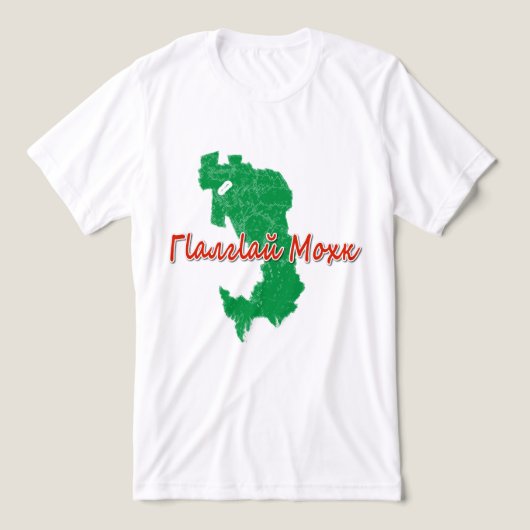 イングーシ共和国 トライブレンドTシャツ (デザイン正面)