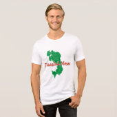 イングーシ共和国 トライブレンドTシャツ (正面全面)