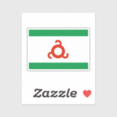 イングーシ国旗 シール (シート)