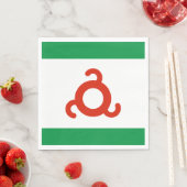 イングーシ国旗 スタンダードランチョンナプキン (インサイチュ)