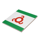 イングーシ国旗 タイル (側面)