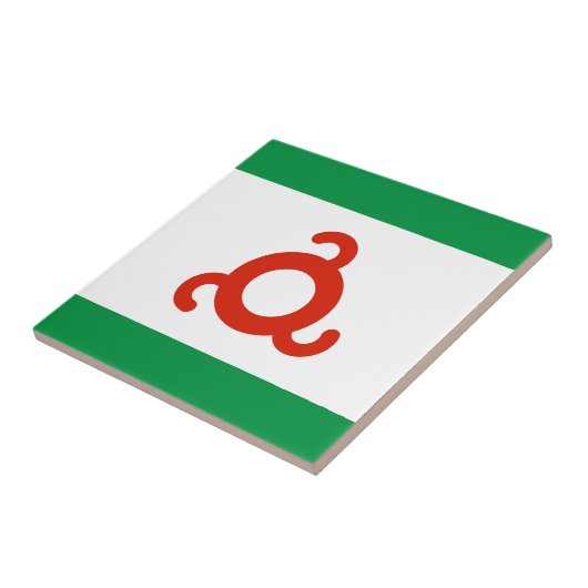 イングーシ国旗 タイル (側面)