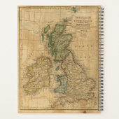 イング統一されたランド、スコットランド、アイルランド王国 プランナー手帳 (裏面)