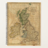 イング統一されたランド、スコットランド、アイルランド王国 プランナー手帳 (正面)
