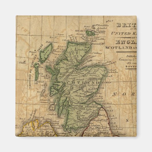 イング統一されたランド、スコットランド、アイルランド王国 マグネット (正面)