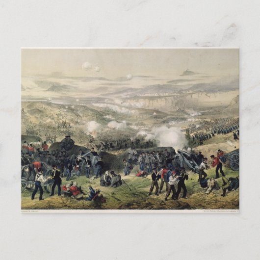 インケルマンの戦い(1855年11月5日) ポストカード (正面)