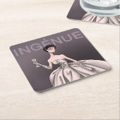 インゲヌコースター スクエアペーパーコースター (アングル)