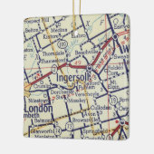 インゲルソルONヴィンテージマップ セラミックオーナメント (左)