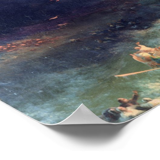 インゲルマンランド号の災害 ポスター (角)