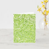 インゲンのメッセージカード カード (黄色い花)