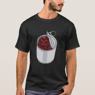 インゲン豆の焼いた缶 Tシャツ