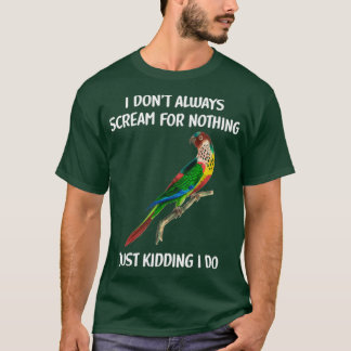 インコおもしろいギフトのオウム Tシャツ
