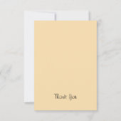 インコとヤナギ サンキューカード (裏面)